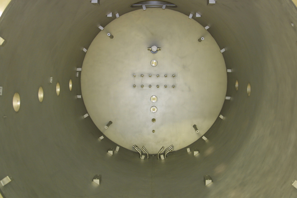 DVI Model 5400 Thermal Vacuum Test System - Chamber, Inside
