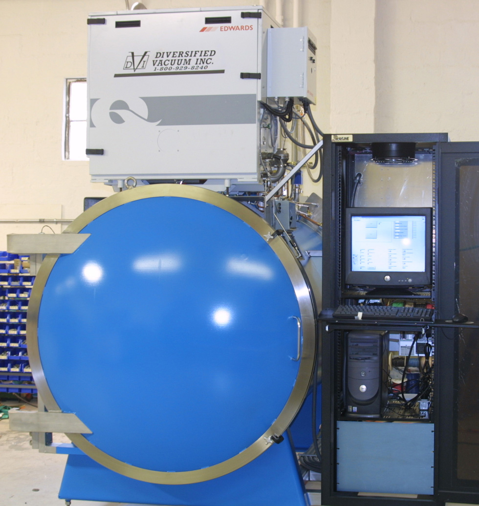 DVI Model 5400 Thermal Vacuum Test System - Front View